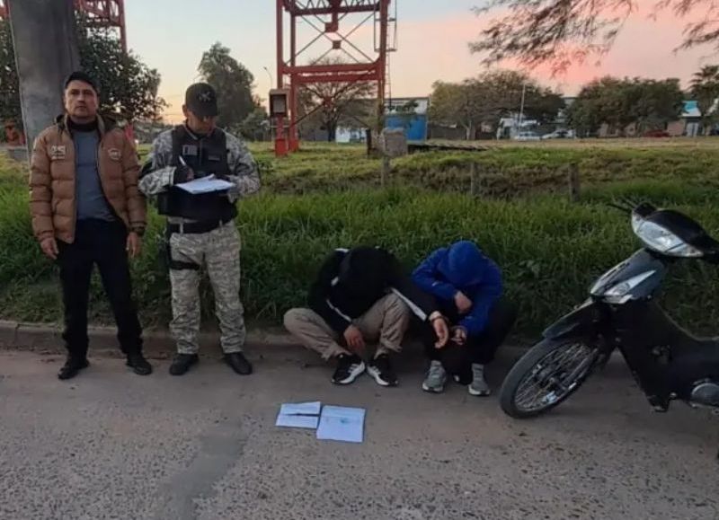 Secuestraron cocaína y marihuana, logrando la detención de dos jóvenes en Sáenz Peña