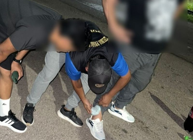 Detuvieron a un hombre de Gancedo con más de 100 gramos de cocaína en un control